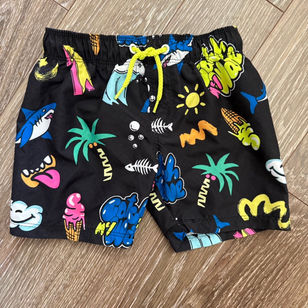 H&M Colorful Kids Swim Shorts Size 3/4T